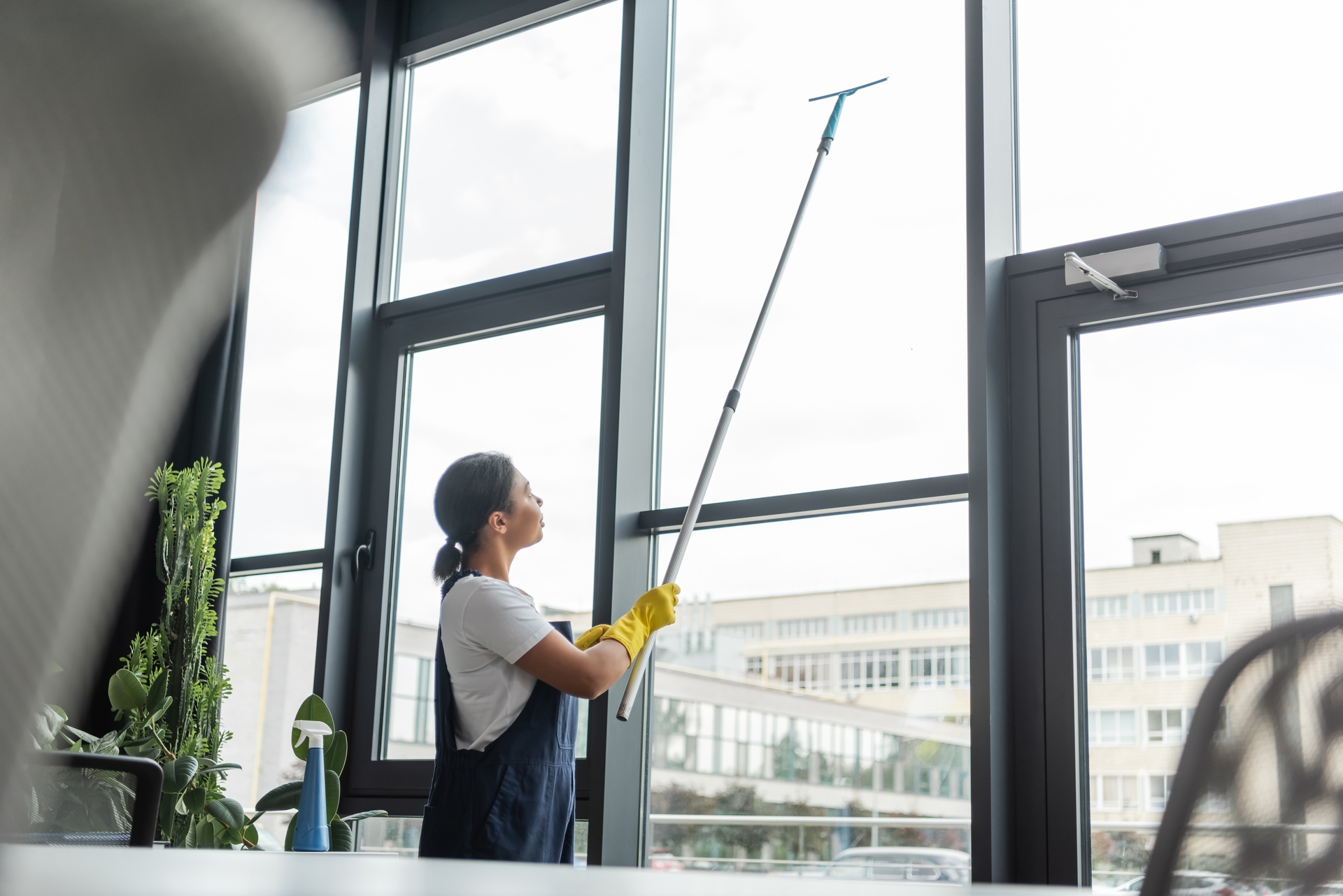 Glas- und Fensterreinigung